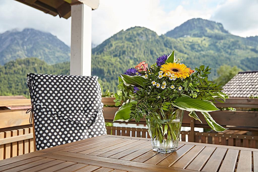 Ferienwohnung Hirschbergblick Bad Hindelang Exterior foto